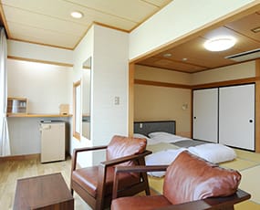 純和風の落ち着いた空間
