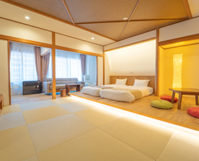 サウナバルコニー付き客室