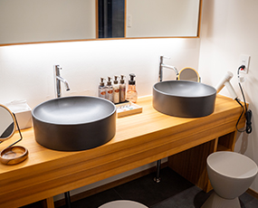 サウナバルコニー付き客室