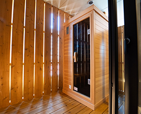 サウナバルコニー付き客室